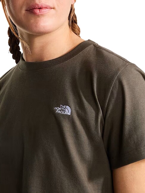 ESSENTIAL SIMPLE Short-sleeved T-shirt, 100% cotton new taupe green - T-shirt