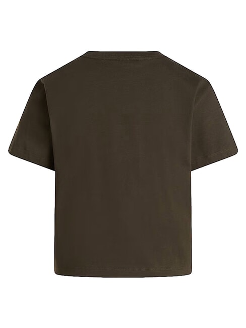 ESSENTIAL SIMPLE Short-sleeved T-shirt, 100% cotton new taupe green - T-shirt