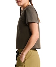 THE NORTH FACE ESSENTIAL SIMPLE Short-sleeved T-shirt, 100% cotton new taupe green - T-shirt - 4