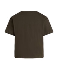 THE NORTH FACE ESSENTIAL SIMPLE Short-sleeved T-shirt, 100% cotton new taupe green - T-shirt - 9