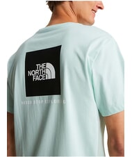 THE NORTH FACE EVOLUTION BOX Short-sleeved T-shirt, 100% cotton opal frost - T-shirt - 6