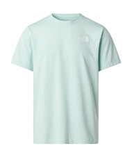 THE NORTH FACE EVOLUTION BOX Short-sleeved T-shirt, 100% cotton opal frost - T-shirt - 10