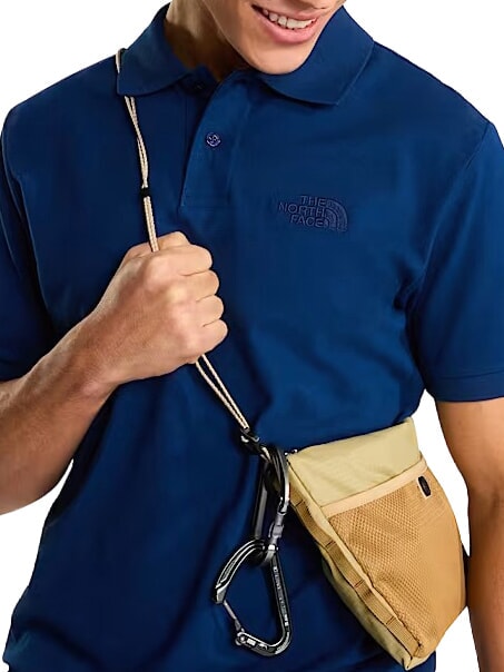ESSENTIAL Short-sleeved polo shirt summer blue - Polo shirt