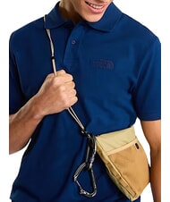THE NORTH FACE ESSENTIAL Short-sleeved polo shirt summer blue - Polo shirt - 7