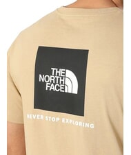 THE NORTH FACE EVOLUTION BOX Short-sleeved T-shirt, 100% cotton khaki stone - T-shirt - 3
