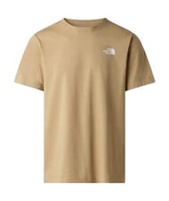 THE NORTH FACE EVOLUTION BOX Short-sleeved T-shirt, 100% cotton khaki stone - T-shirt - 5