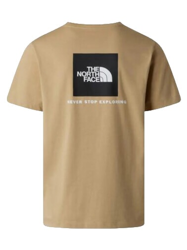 EVOLUTION BOX Short-sleeved T-shirt, 100% cotton khaki stone - T-shirt