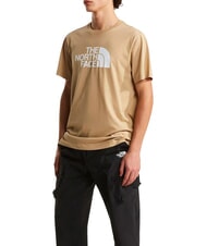 THE NORTH FACE EVOLUTION HALF Short-sleeved T-shirt, pure cotton khaki stone - T-shirt - 5