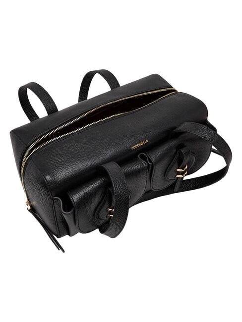 MAVERY POCKET Shoulder bag, in leather Black - Women&rsquo;s Bags