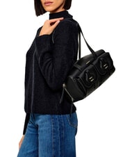 COCCINELLE MAVERY POCKET Shoulder bag, in leather Black - Women&rsquo;s Bags - 5