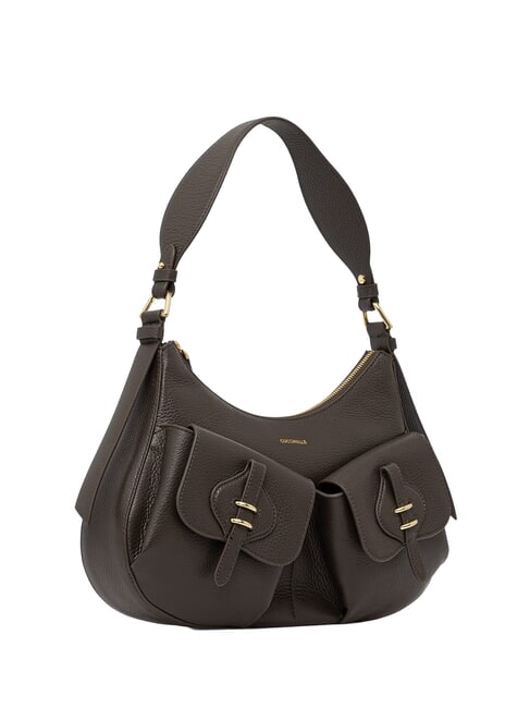 MAVERY POCKET Shoulder bag, leather mud - Women&rsquo;s Bags