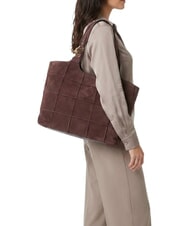 COCCINELLE C-EASY CHECK E Soft shoulder bag - Women&rsquo;s Bags