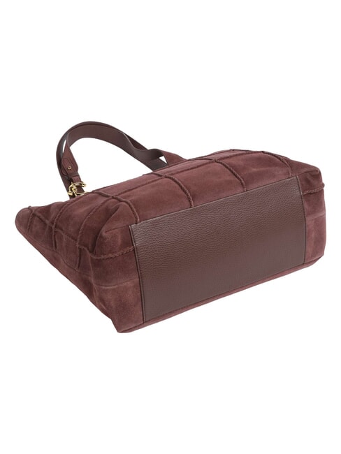 C-EASY CHECK E Soft shoulder bag berry - Women&rsquo;s Bags