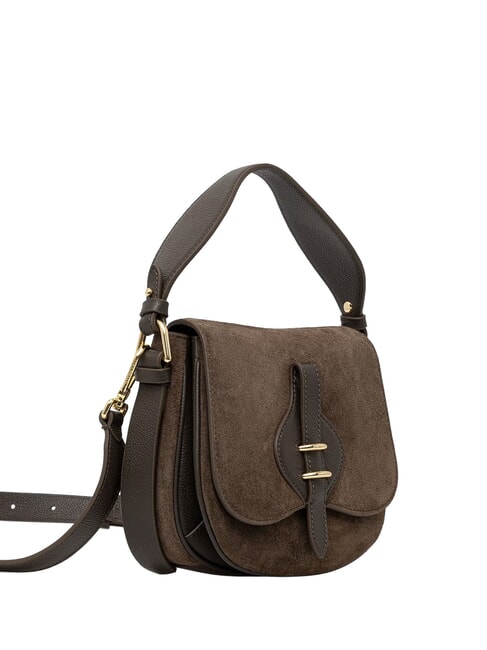 MAVERY SUEDE BI Mini handbag with shoulder strap mud - Women&rsquo;s Bags