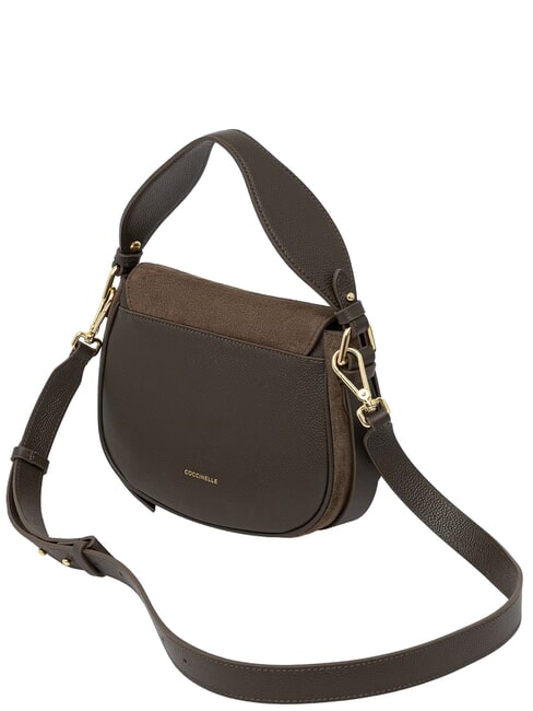MAVERY SUEDE BI Mini handbag with shoulder strap mud - Women&rsquo;s Bags