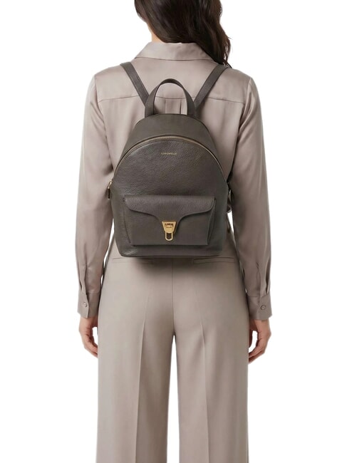 BEAT GENERATION Leather backpack mud - Women&rsquo;s Bags