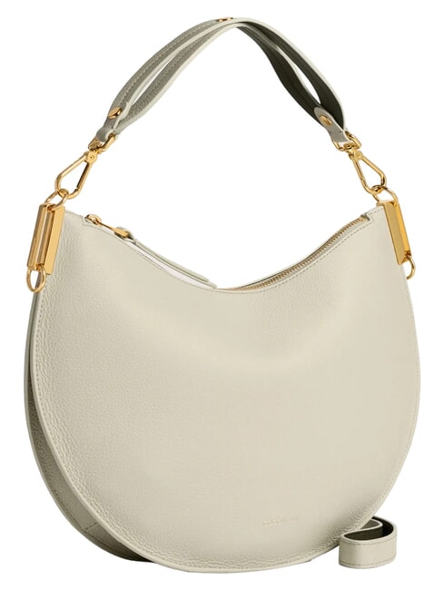 SUNUP Medium leather shoulder bag eucalyptus/mud - Women&rsquo;s Bags