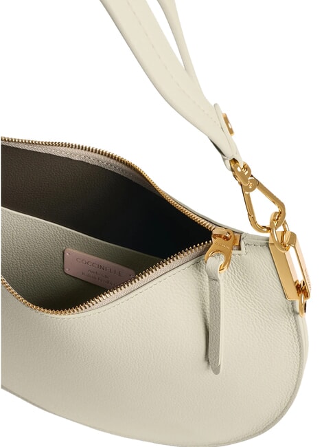 SUNUP Medium leather shoulder bag eucalyptus/mud - Women&rsquo;s Bags