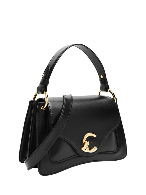 C-ME CALF Handbag, with shoulder strap Black - Women&rsquo;s Bags