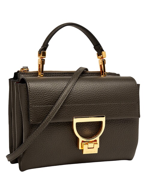ARLETTIS Textured leather minibag mud - Women&rsquo;s Bags