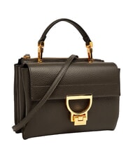 COCCINELLE ARLETTIS Textured leather minibag mud - Women&rsquo;s Bags - 3