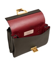 COCCINELLE ARLETTIS Textured leather minibag mud - Women&rsquo;s Bags - 5