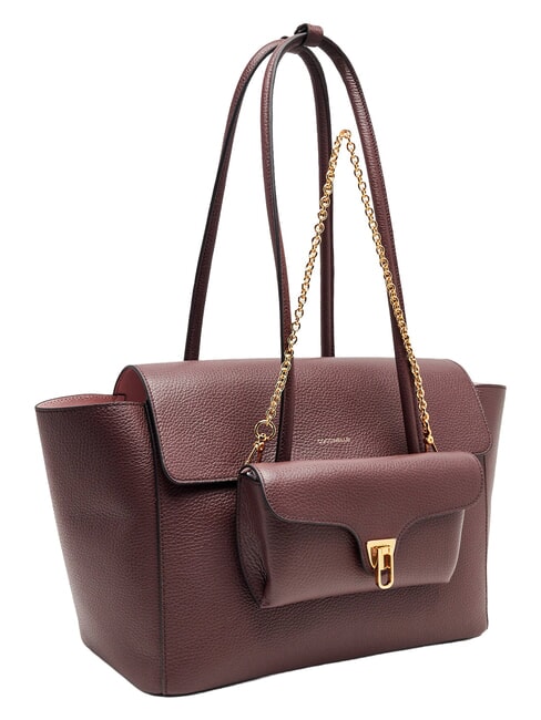 DOUBLE BEAT Shoulder bag berry - Women&rsquo;s Bags