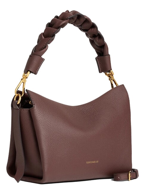 BOHEME GRANA DOUBLE Handbag, with shoulder strap, in leather berry/wint.rose - Women&rsquo;s Bags