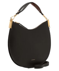 COCCINELLE SUNUP Medium leather shoulder bag black/cognac - Women&rsquo;s Bags - 2