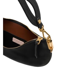 COCCINELLE SUNUP Medium leather shoulder bag black/cognac - Women&rsquo;s Bags - 3