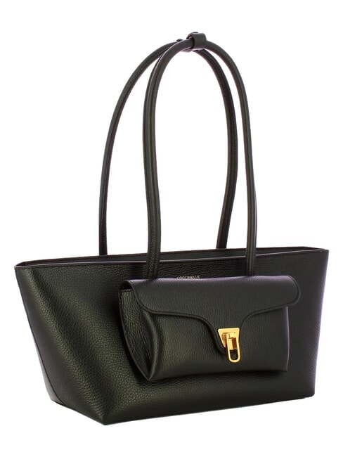 DOUBLE BEAT Shopper with clutch Black - Women&rsquo;s Bags