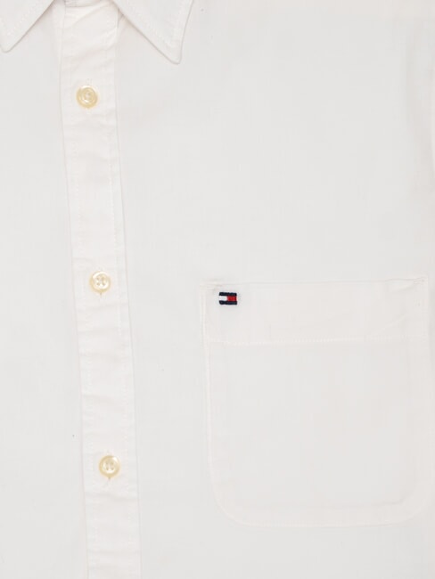 TH CASUAL Short-sleeved shirt classic white - Men's Shirts