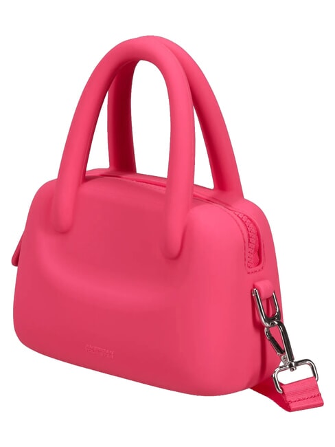 JELLYPOP Mini silicone bag, with shoulder strap hawaiian pink - Travel Accessories