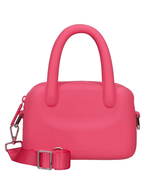 JELLYPOP Mini silicone bag, with shoulder strap hawaiian pink - Travel Accessories
