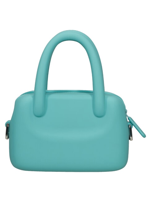 JELLYPOP Mini silicone bag, with shoulder strap dusty turquoise - Travel Accessories