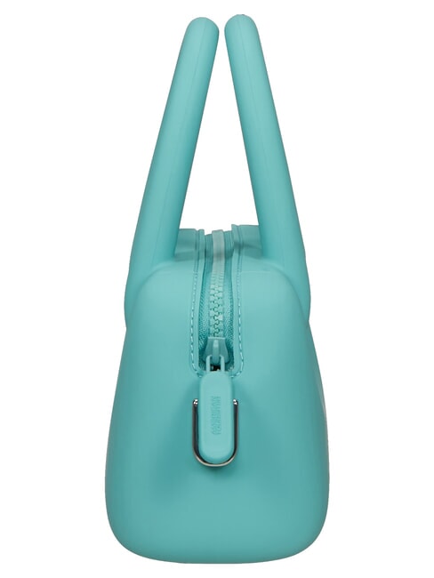 JELLYPOP Mini silicone bag, with shoulder strap dusty turquoise - Travel Accessories