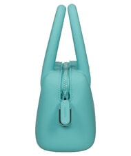 AMERICAN TOURISTER JELLYPOP Mini silicone bag, with shoulder strap dusty turquoise - Travel Accessories - 4