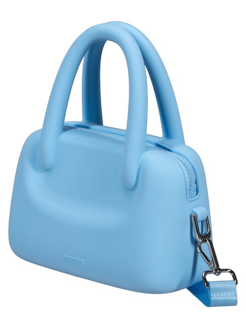 JELLYPOP Mini silicone bag, with shoulder strap Neptune Blue - Travel Accessories