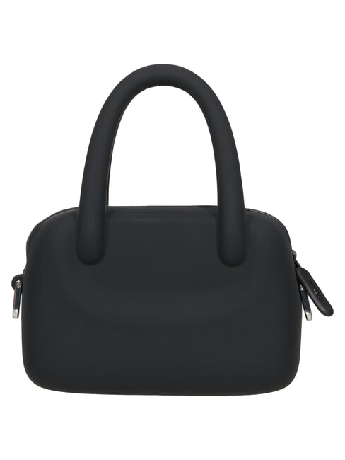 JELLYPOP Mini silicone bag, with shoulder strap BLACK - Travel Accessories
