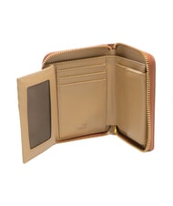 LOVE MOSCHINO EMBOSSED Small ziparound wallet chestnut - Women&rsquo;s Wallets - 2