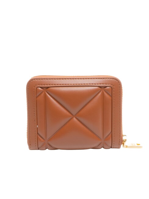 EMBOSSED Small ziparound wallet chestnut - Women&rsquo;s Wallets