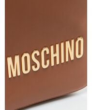 LOVE MOSCHINO BOLD LOVE Backpack with embossed logo chestnut - Women&rsquo;s Bags - 3
