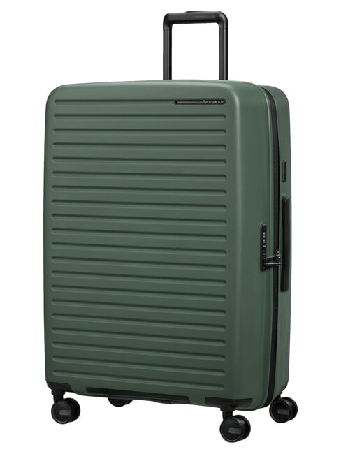 RESTACKD Large, expandable trolley Sage - Rigid Trolley Cases