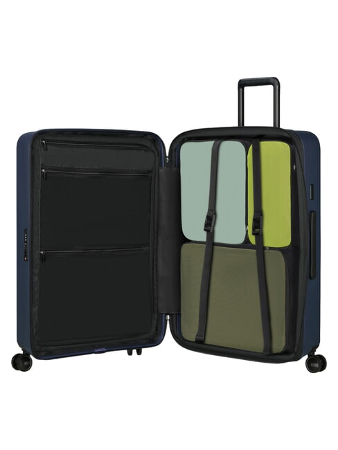 RESTACKD Large, expandable trolley midnight - Rigid Trolley Cases