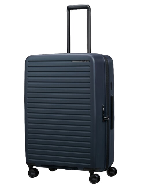 RESTACKD Large, expandable trolley midnight - Rigid Trolley Cases