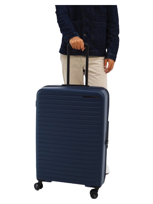 RESTACKD Large, expandable trolley midnight - Rigid Trolley Cases