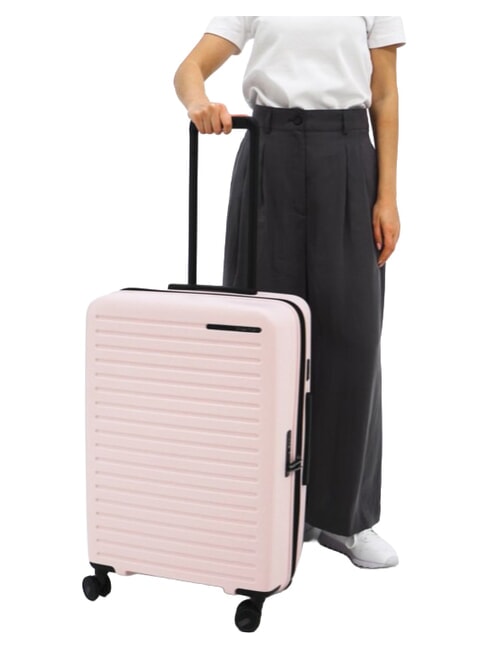 RESTACKD Medium trolley, expandable ROSE - Rigid Trolley Cases