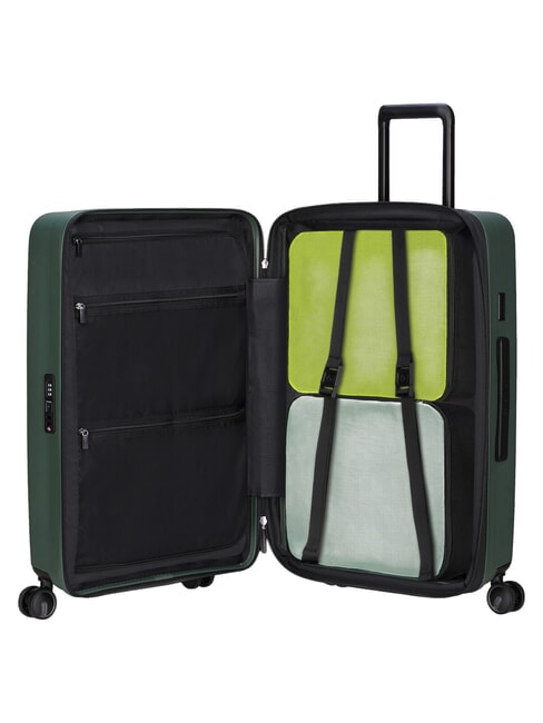 RESTACKD Medium trolley, expandable Sage - Rigid Trolley Cases