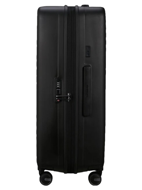 RESTACKD Large, expandable trolley BLACK - Rigid Trolley Cases