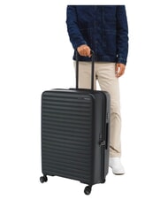 SAMSONITE RESTACKD Large, expandable trolley BLACK - Rigid Trolley Cases - 7